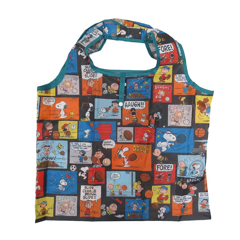 PEANUTS ショッピングバック / コミックパターン